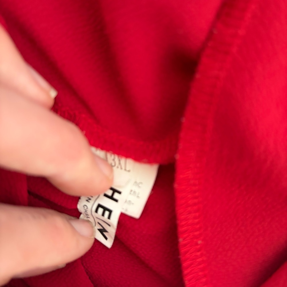 SHEIN Red Backless Dress - Picture 3 of 3